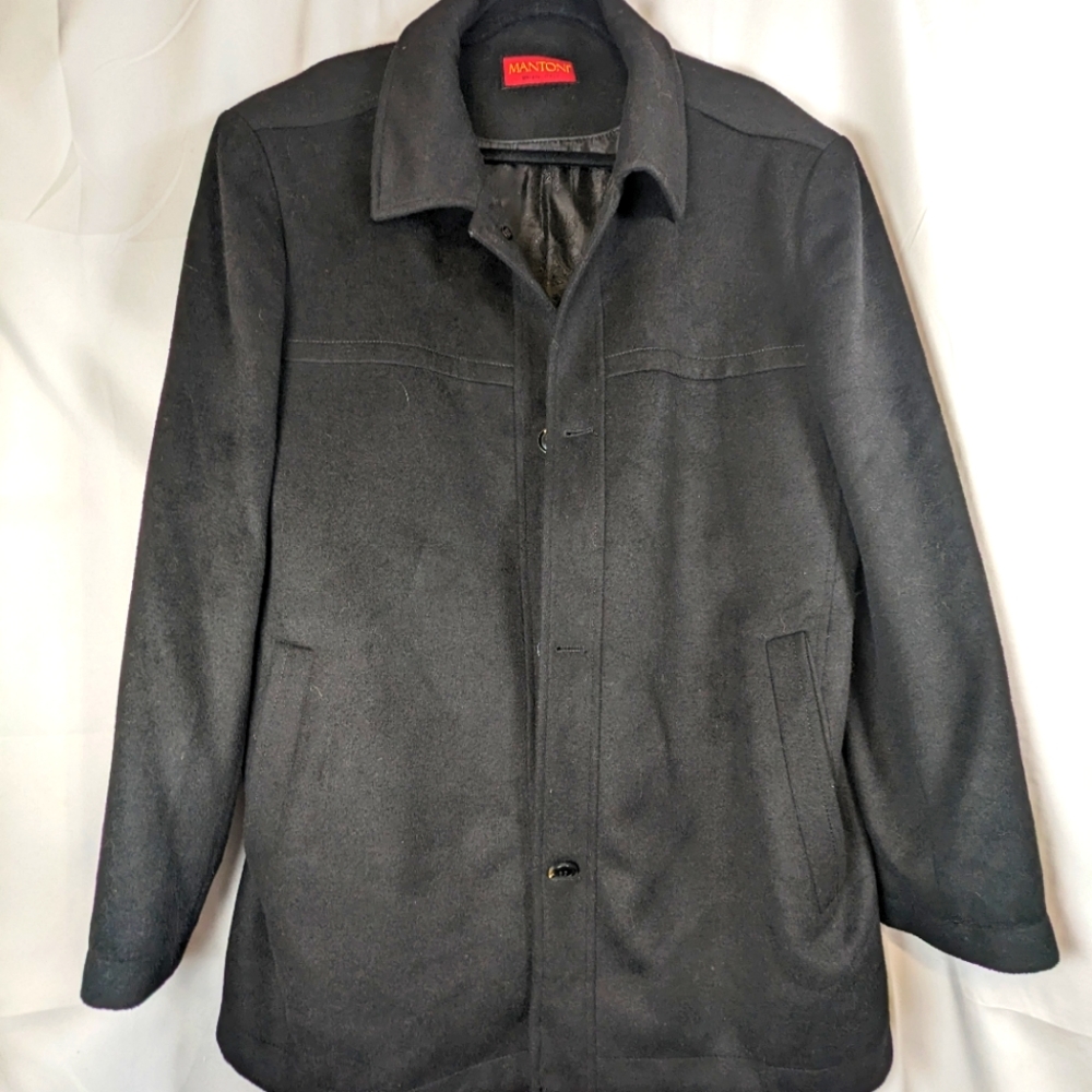 Mantoni wool/ cashmere blend coat